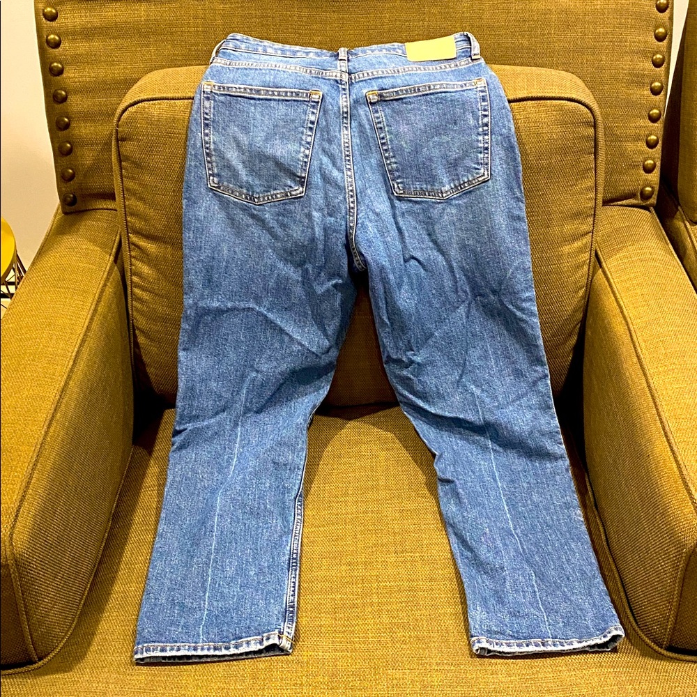 Everlane High Rise Blue Jeans